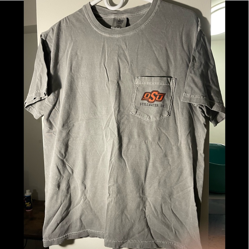 Oklahoma state university comfort colors t shirt